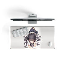 Load image into Gallery viewer, Anime Girl Mouse Pad (Desk Mat) On Desk
