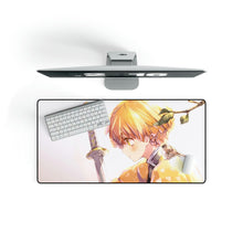 Load image into Gallery viewer, Zenitsu Agatsuma, Bird, Katana, Kimetsu no Yaiba, Mouse Pad (Desk Mat)
