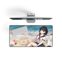 Load image into Gallery viewer, Anime Girl Mouse Pad (Desk Mat) On Desk
