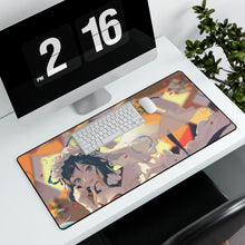 Load image into Gallery viewer, Anime Girl Mouse Pad (Desk Mat) With Laptop
