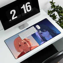 Load image into Gallery viewer, Lycoris Recoil Takina Inoue, Chisato Nishikigi Mouse Pad (Desk Mat) With Laptop
