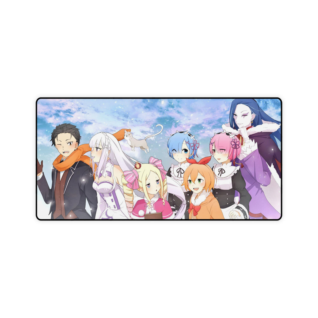 Re: Life in a Different World from Zero - Memory Snow Mouse Pad (Desk Mat)