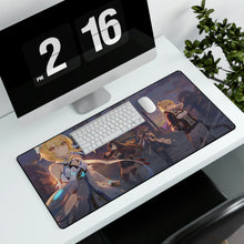 Load image into Gallery viewer, Genshin Impact, Girls, Lumine, Amber, Jean, Lisa, Mouse Pad (Desk Mat)
