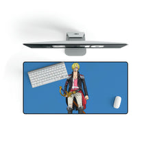 Load image into Gallery viewer, Sanji One Piece Red Mouse Pad (Desk Mat)
