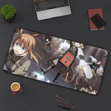 Load image into Gallery viewer, Youjo Senki Mouse Pad (Desk Mat) On Desk
