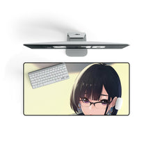 Load image into Gallery viewer, Anime Girl Mouse Pad (Desk Mat) On Desk
