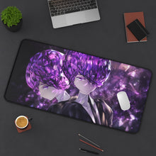 Load image into Gallery viewer, Houseki no Kuni - Amethyst Mouse Pad (Desk Mat) On Desk
