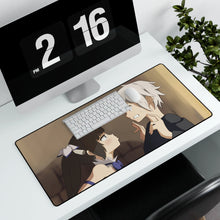 Load image into Gallery viewer, Is It Wrong to Try to Pick Up Girls in a Dungeon? Bell Cranel, Hestia Mouse Pad (Desk Mat) With Laptop
