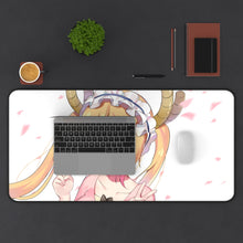 Load image into Gallery viewer, Miss Kobayashi's Dragon Maid Kobayashi San Chi No Maid Dragon, Tohru Mouse Pad (Desk Mat) With Laptop
