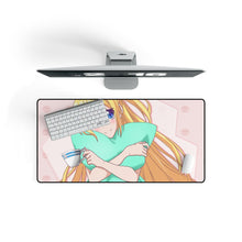 Load image into Gallery viewer, Nisekoi Chitoge Kirisaki Mouse Pad (Desk Mat) On Desk
