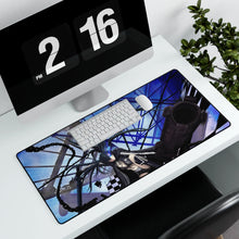 Load image into Gallery viewer, Black Rock Shooter Mouse Pad (Desk Mat)
