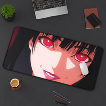 Load image into Gallery viewer, Kakegurui Yumeko Jabami Mouse Pad (Desk Mat) On Desk
