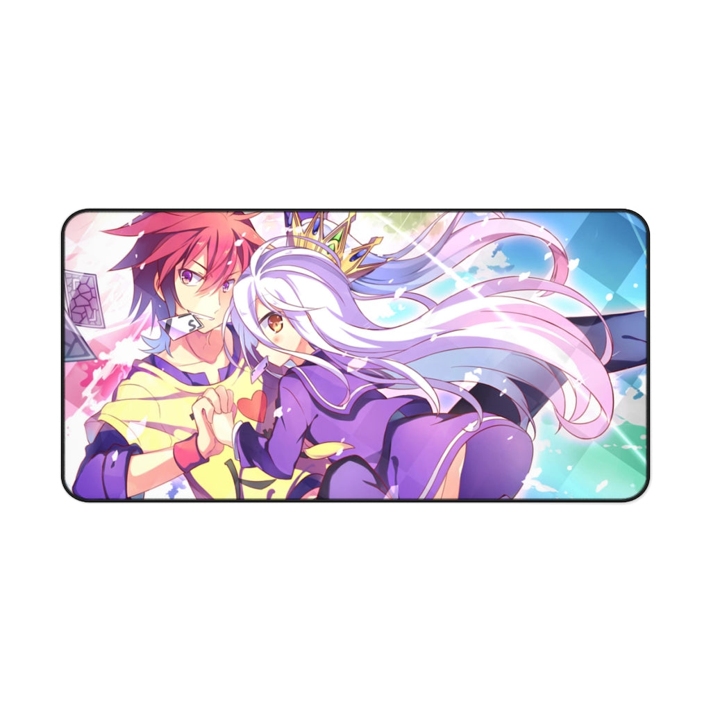Sora and Shiro Mouse Pad (Desk Mat)