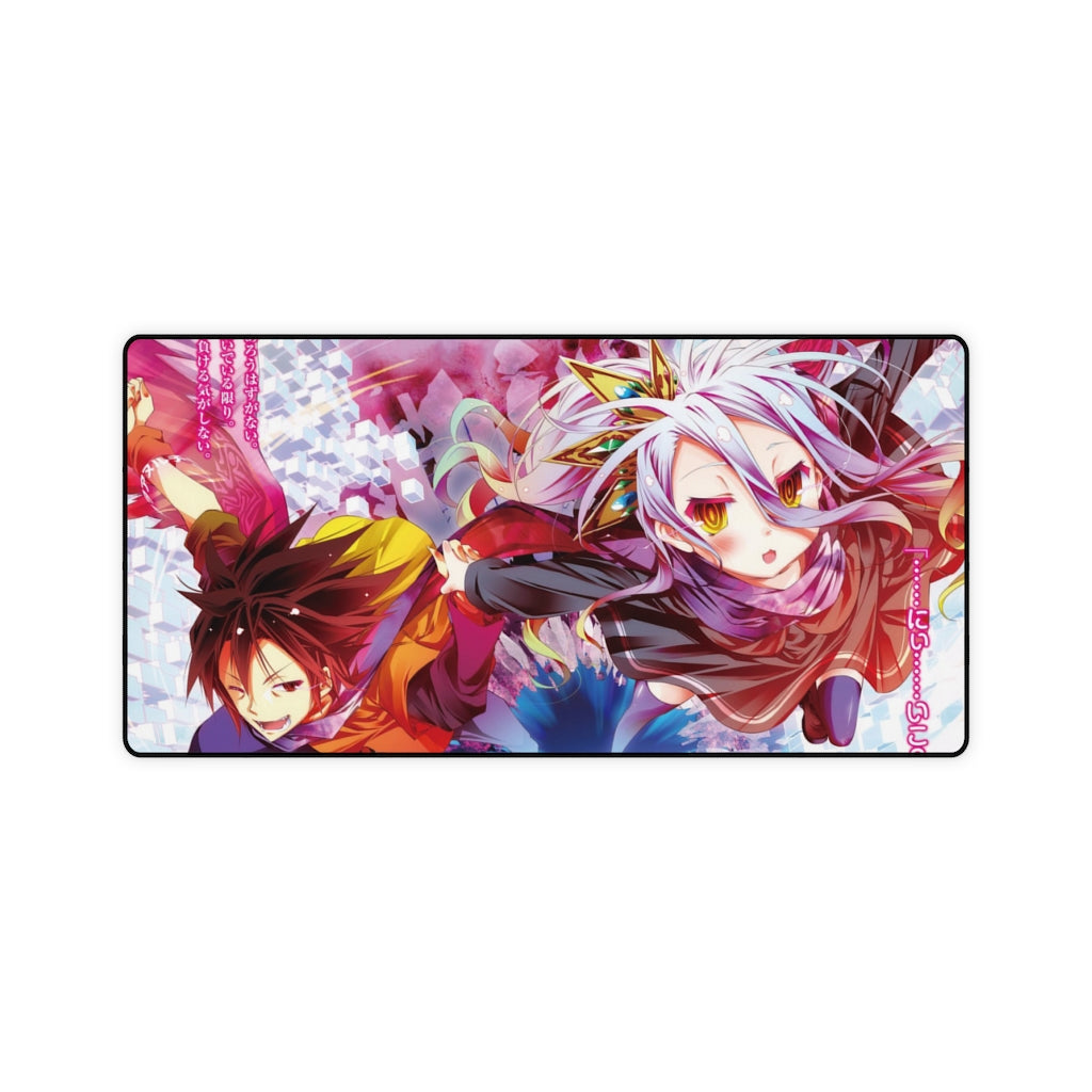Shiro & Sora Mouse Pad (Desk Mat)