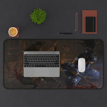 Load image into Gallery viewer, Hyakkimaru Mouse Pad (Desk Mat) With Laptop
