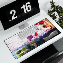 Load image into Gallery viewer, Magical Girl Lyrical Nanoha Mouse Pad (Desk Mat) With Laptop
