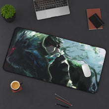 Load image into Gallery viewer, Ken Kaneki Mouse Pad (Desk Mat) On Desk
