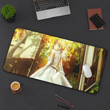 Load image into Gallery viewer, Fate/Zero Saber Mouse Pad (Desk Mat) On Desk
