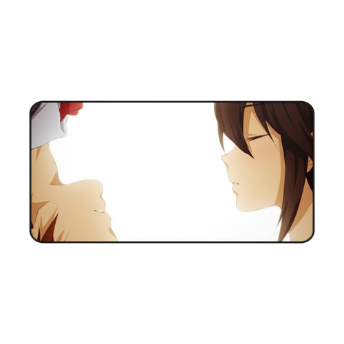 Kokoro Connect Himeko Inaba, Taichi Yaegashi Mouse Pad (Desk Mat)