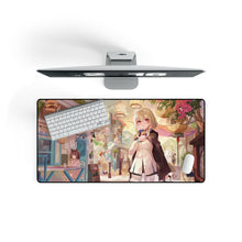 Load image into Gallery viewer, Anime Girl Mouse Pad (Desk Mat) On Desk
