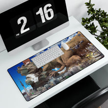 Load image into Gallery viewer, Girls und Panzer Mouse Pad (Desk Mat) With Laptop
