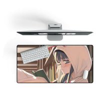 Load image into Gallery viewer, Anime Girl Mouse Pad (Desk Mat) On Desk
