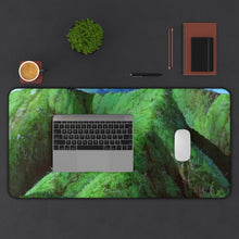 Load image into Gallery viewer, Princess Mononoke Mouse Pad (Desk Mat) With Laptop
