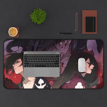 Load image into Gallery viewer, Hyakkimaru and Mio Mouse Pad (Desk Mat) With Laptop
