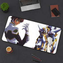 Load image into Gallery viewer, Suzaku Kururugi Mouse Pad (Desk Mat) On Desk
