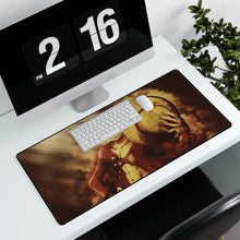 Load image into Gallery viewer, One Piece Monkey D. Luffy Mouse Pad (Desk Mat) With Laptop
