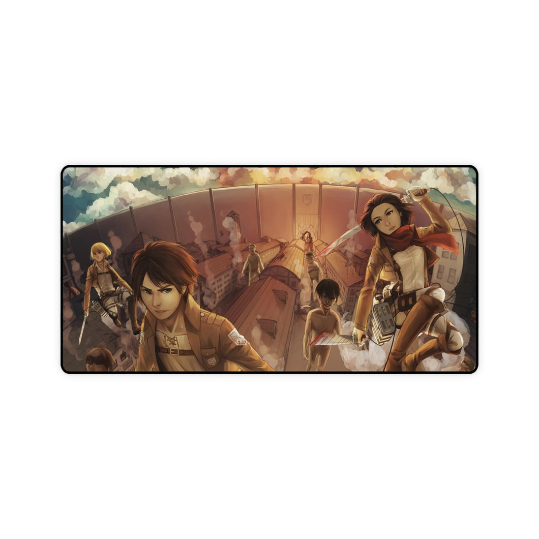Anime Attack On Titan Mouse Pad (Desk Mat)