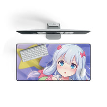 Load image into Gallery viewer, EroManga-Sensei Mouse Pad (Desk Mat) On Desk
