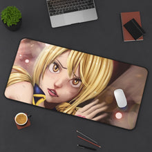 Load image into Gallery viewer, Fairy Tail Lucy Heartfilia Mouse Pad (Desk Mat) On Desk
