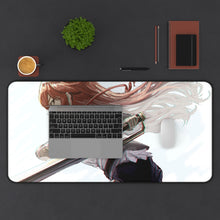 Load image into Gallery viewer, Mushoku Tensei: Jobless Reincarnation Eris Boreas Greyrat Mouse Pad (Desk Mat) With Laptop
