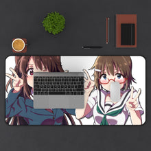 Load image into Gallery viewer, Anime Original Mouse Pad (Desk Mat) With Laptop
