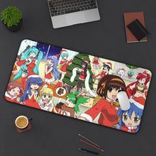 Load image into Gallery viewer, Anime Christmas Mouse Pad (Desk Mat) On Desk
