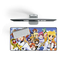 Load image into Gallery viewer, Magical Girl Lyrical Nanoha Mouse Pad (Desk Mat) On Desk
