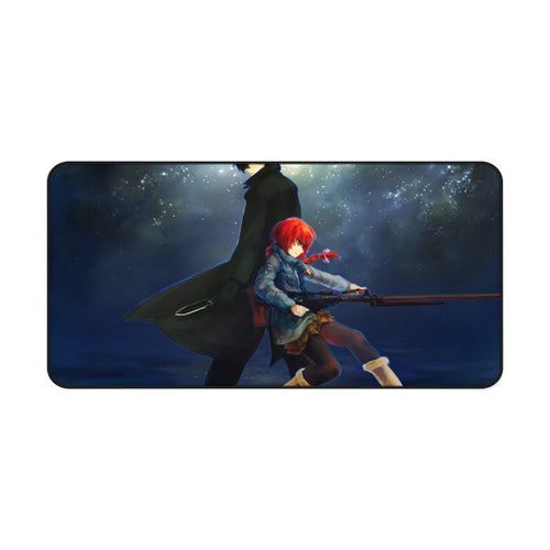 Darker Than Black Mouse Pad (Desk Mat)