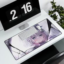 Load image into Gallery viewer, Anime Girl Mouse Pad (Desk Mat) With Laptop

