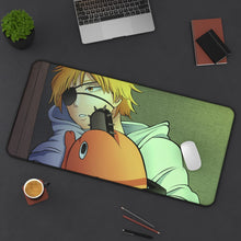Load image into Gallery viewer, Chainsaw Man Mouse Pad (Desk Mat) On Desk
