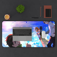 Load image into Gallery viewer, Anohana Meiko Honma, Jinta Yadomi, Naruko Anjou, Tetsudou Hisakawa, Chiriko Tsurumi Mouse Pad (Desk Mat) With Laptop
