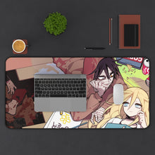 Load image into Gallery viewer, Angels Of Death Rachel Gardner Mouse Pad (Desk Mat) With Laptop
