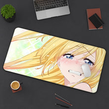 Load image into Gallery viewer, Nisekoi Chitoge Kirisaki Mouse Pad (Desk Mat) On Desk
