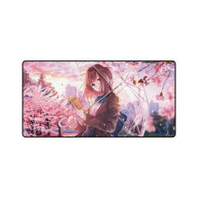 Load image into Gallery viewer, Anime School Girl Cherry Mouse Pad (Desk Mat)
