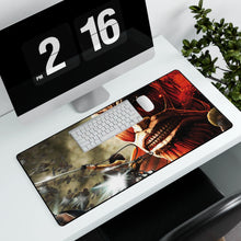 Load image into Gallery viewer, Anime Attack On Titan Mouse Pad (Desk Mat) With Laptop
