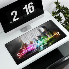 Load image into Gallery viewer, Sword Art Online Asuna Yuuki, Yui Mouse Pad (Desk Mat) With Laptop
