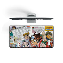 Load image into Gallery viewer, Mamotte Shugogetten Mouse Pad (Desk Mat) On Desk
