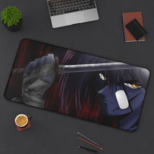 Load image into Gallery viewer, Rurouni Kenshin Mouse Pad (Desk Mat) On Desk
