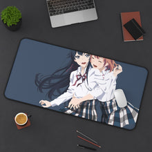 Load image into Gallery viewer, Oregairu Vector Background for Desktop Mouse Pad (Desk Mat) On Desk
