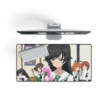 Load image into Gallery viewer, Girls und Panzer Mouse Pad (Desk Mat) On Desk
